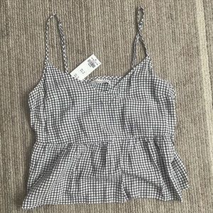 A&F Plaid Cami